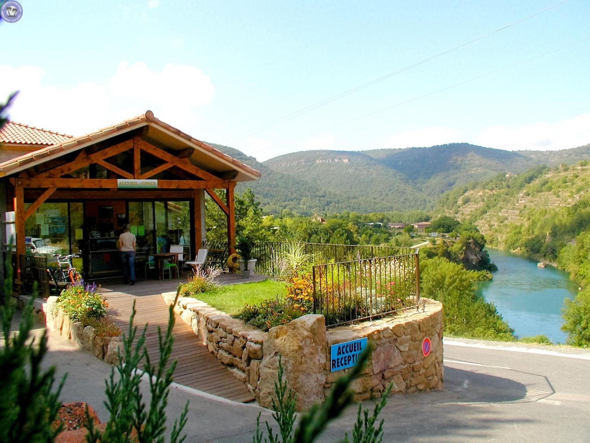 Camping Cascade Aveyron Saint-Rome-de-Tarn Exterior foto